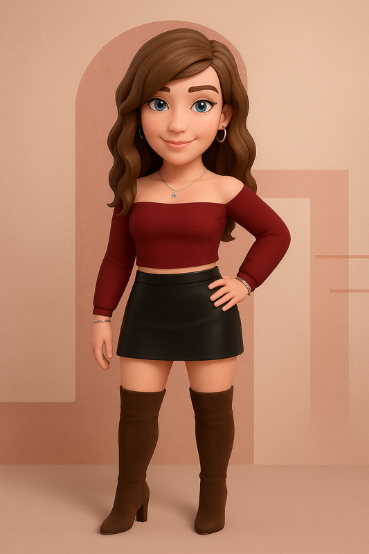 Carolyn character illustration